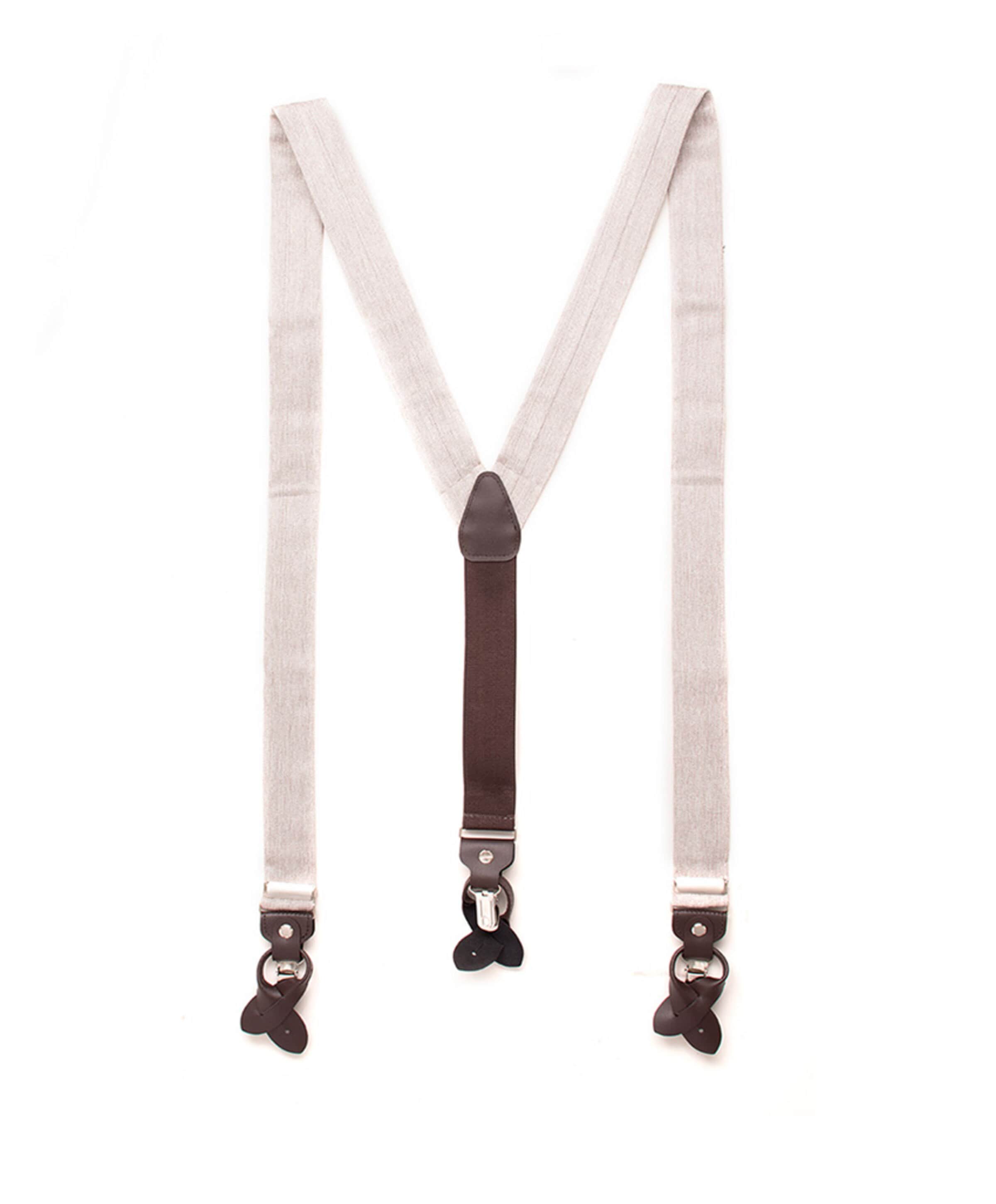 Heren accessoire grijs