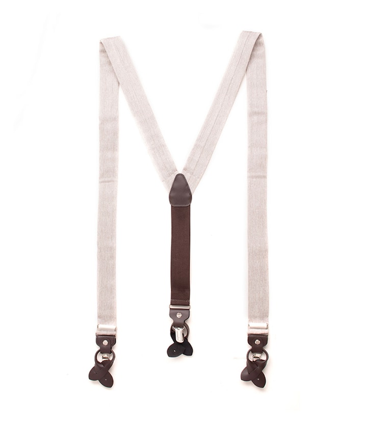 Heren accessoire grijs