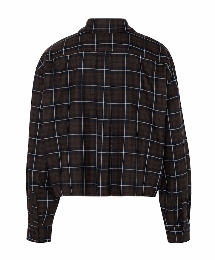 Dames blouse bruin