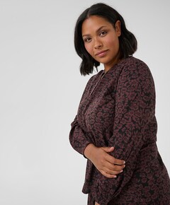 Blouse bruin
