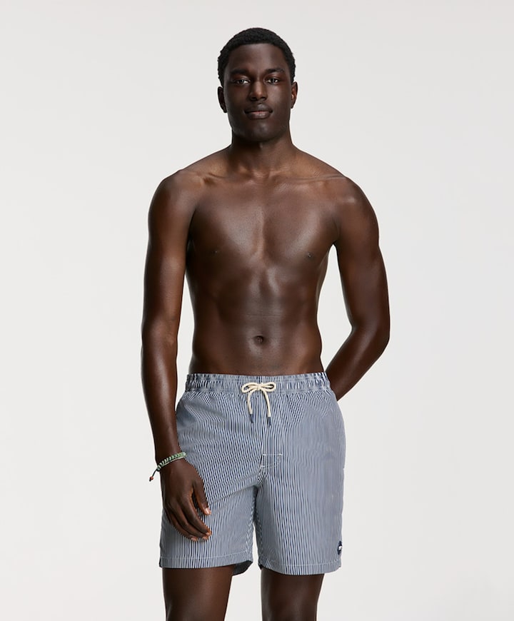 Heren zwemshort blauw