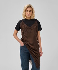 Dames jurk bruin