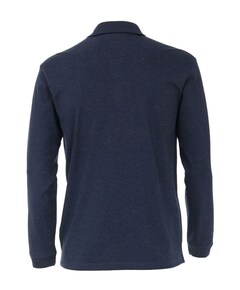 Heren polo blauw