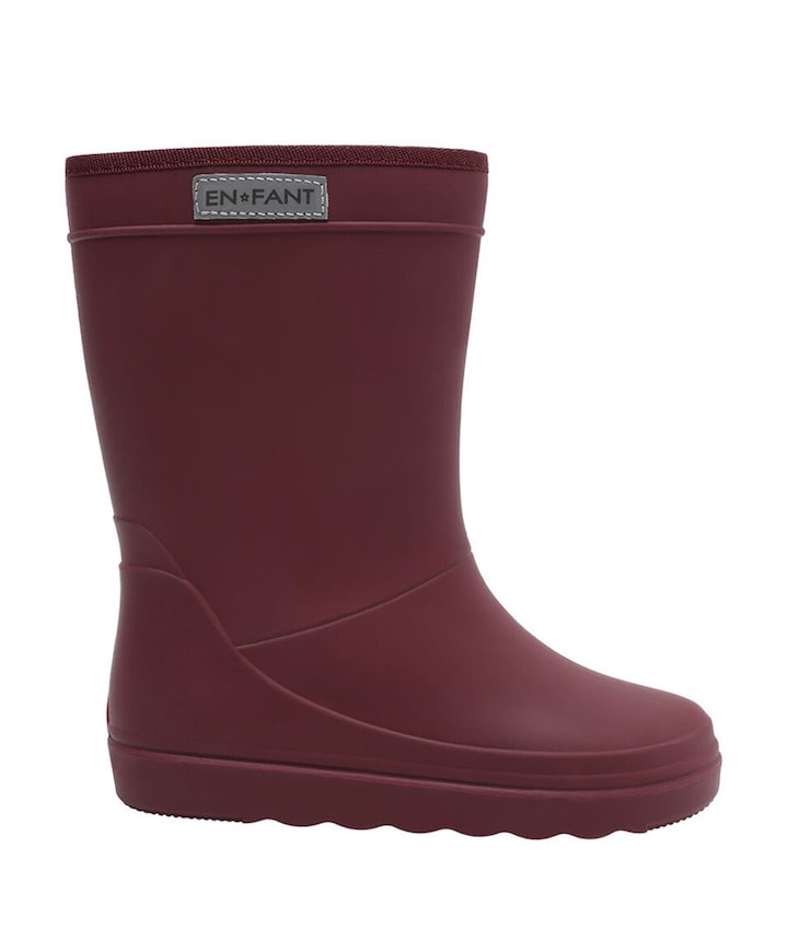 Thermo Boots Solid uniseks laarzen  bordeaux