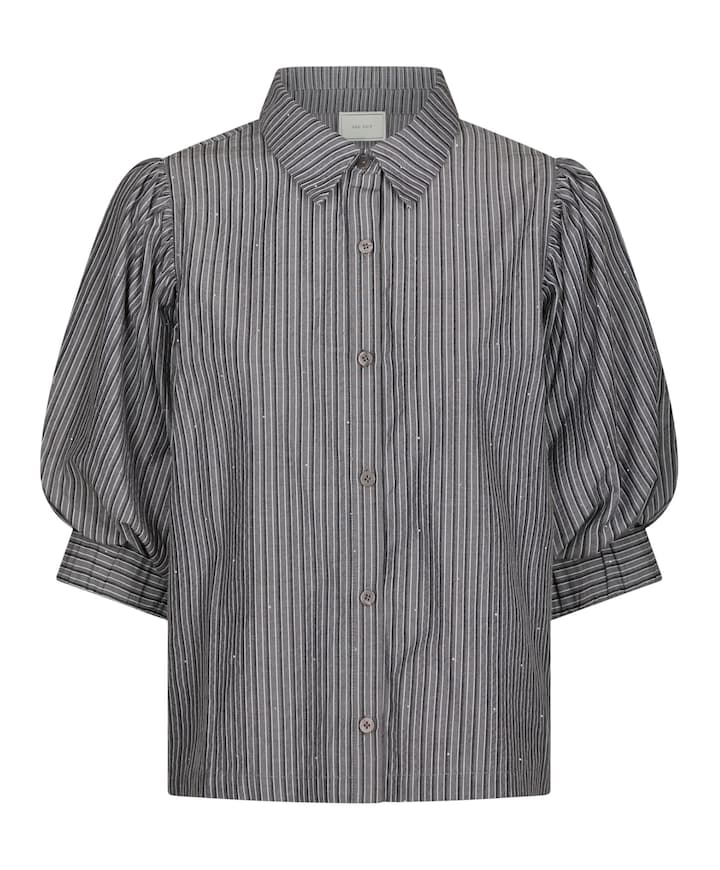 Dames blouse grijs