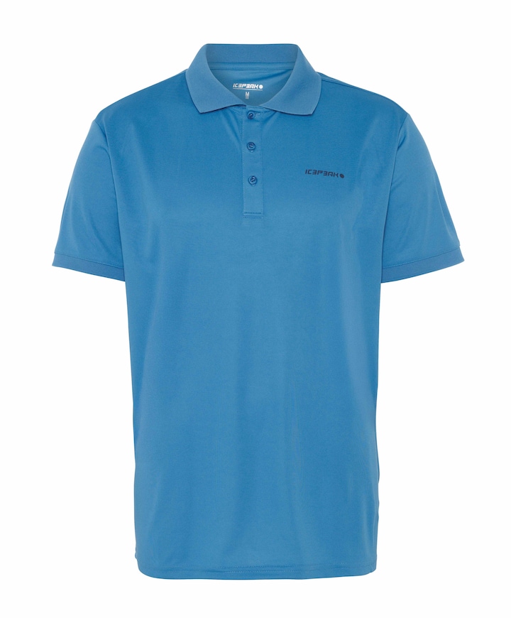 Heren polo blauw