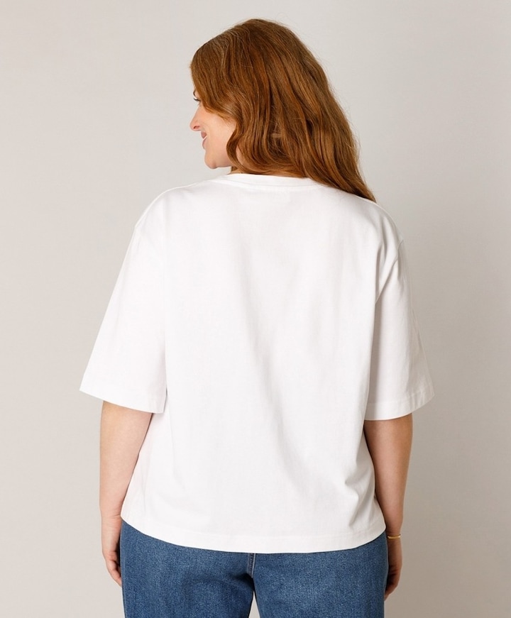 Dames T-shirt wit