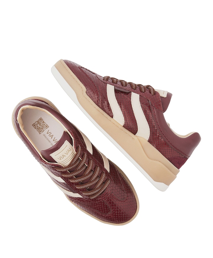 Sam Naomi dames sneakers bordeaux