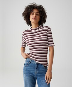 Dames T-shirt bordeaux