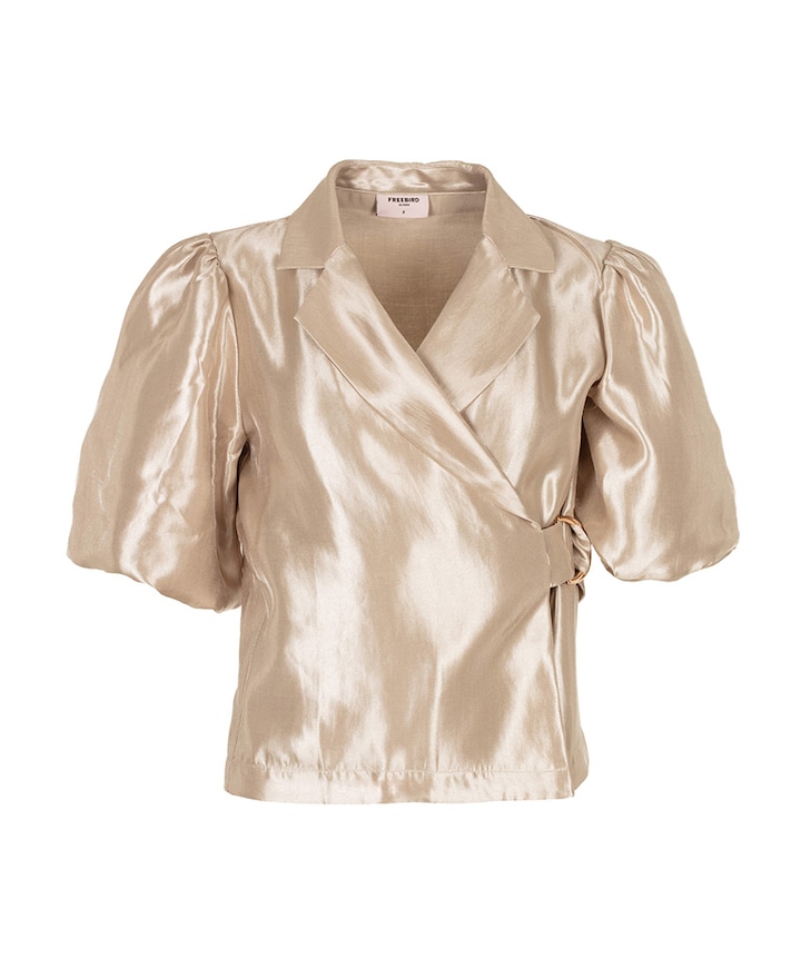 Dames blouse goud