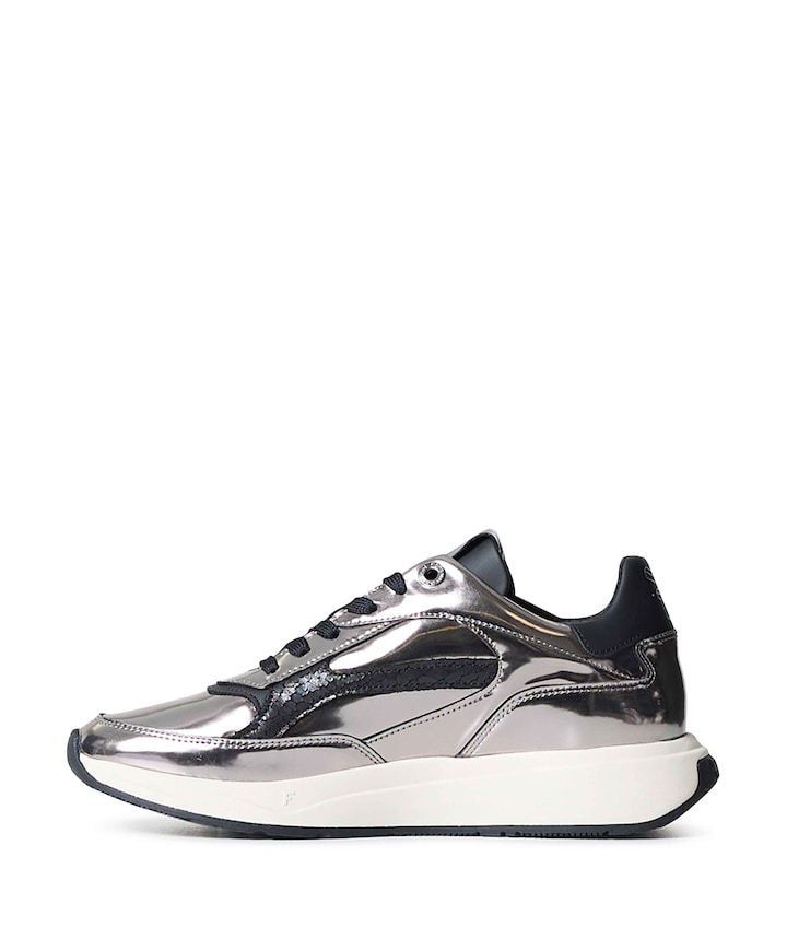 dames sneakers zilver