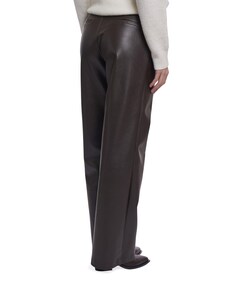 Regular length straight leg dames broek bruin