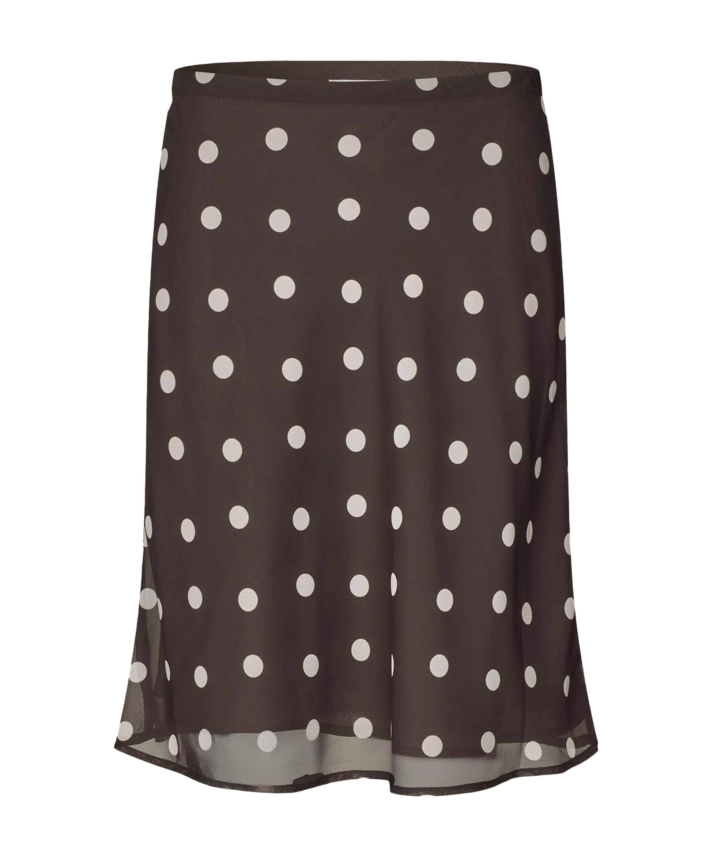 Dames rok bruin