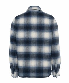 Heren overshirt blauw