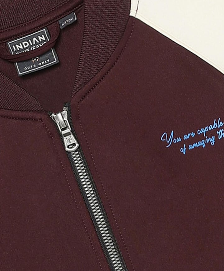 Meisjes vest bordeaux