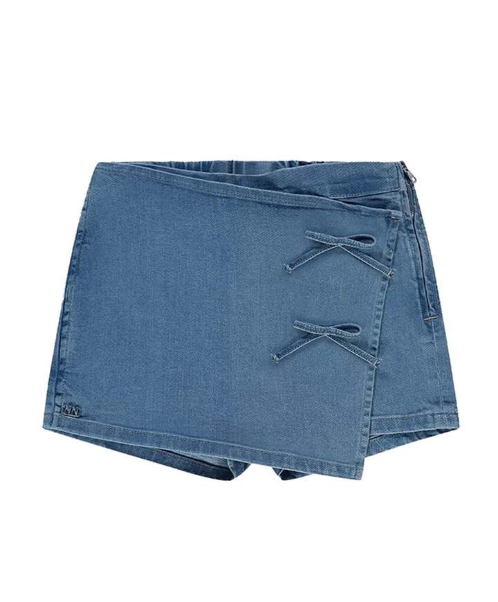 Blair Denim broekrok blauw