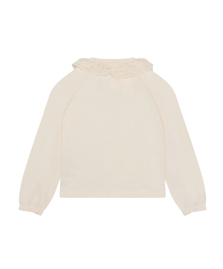 Meisjes longsleeve ecru