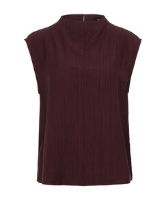 Dames top bordeaux