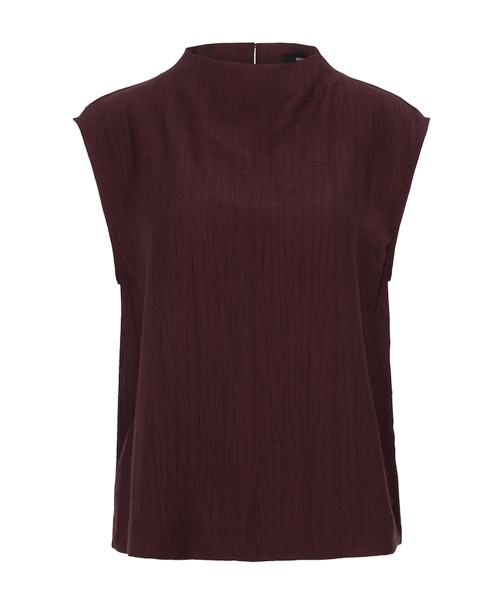 Dames top bordeaux