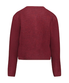 Meisjes vest bordeaux