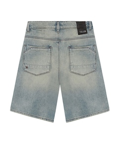 Straight jongens korte broek blauw