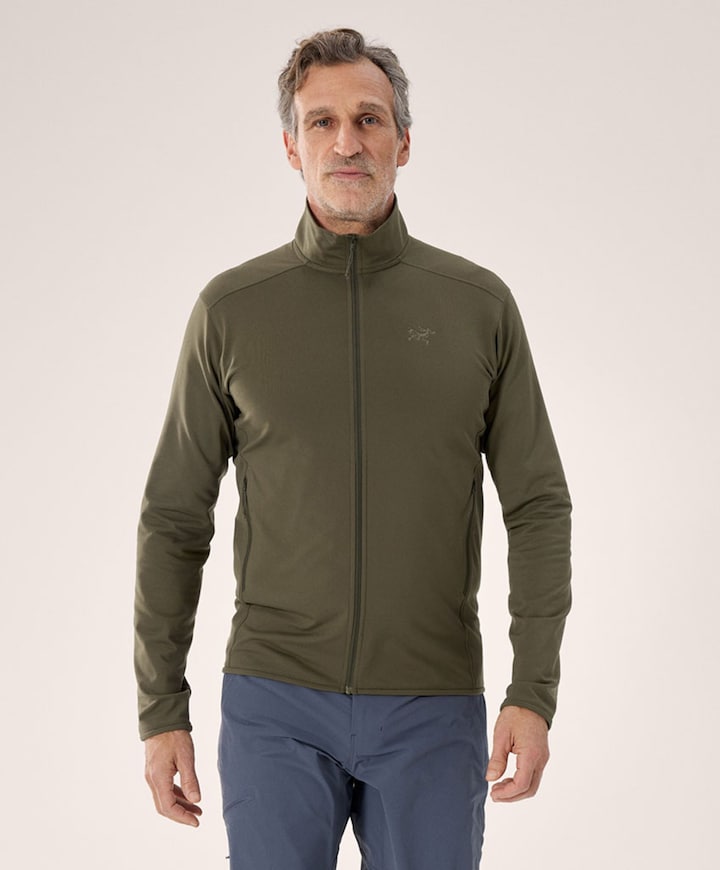 Heren vest groen