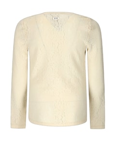 Meisjes longsleeve beige