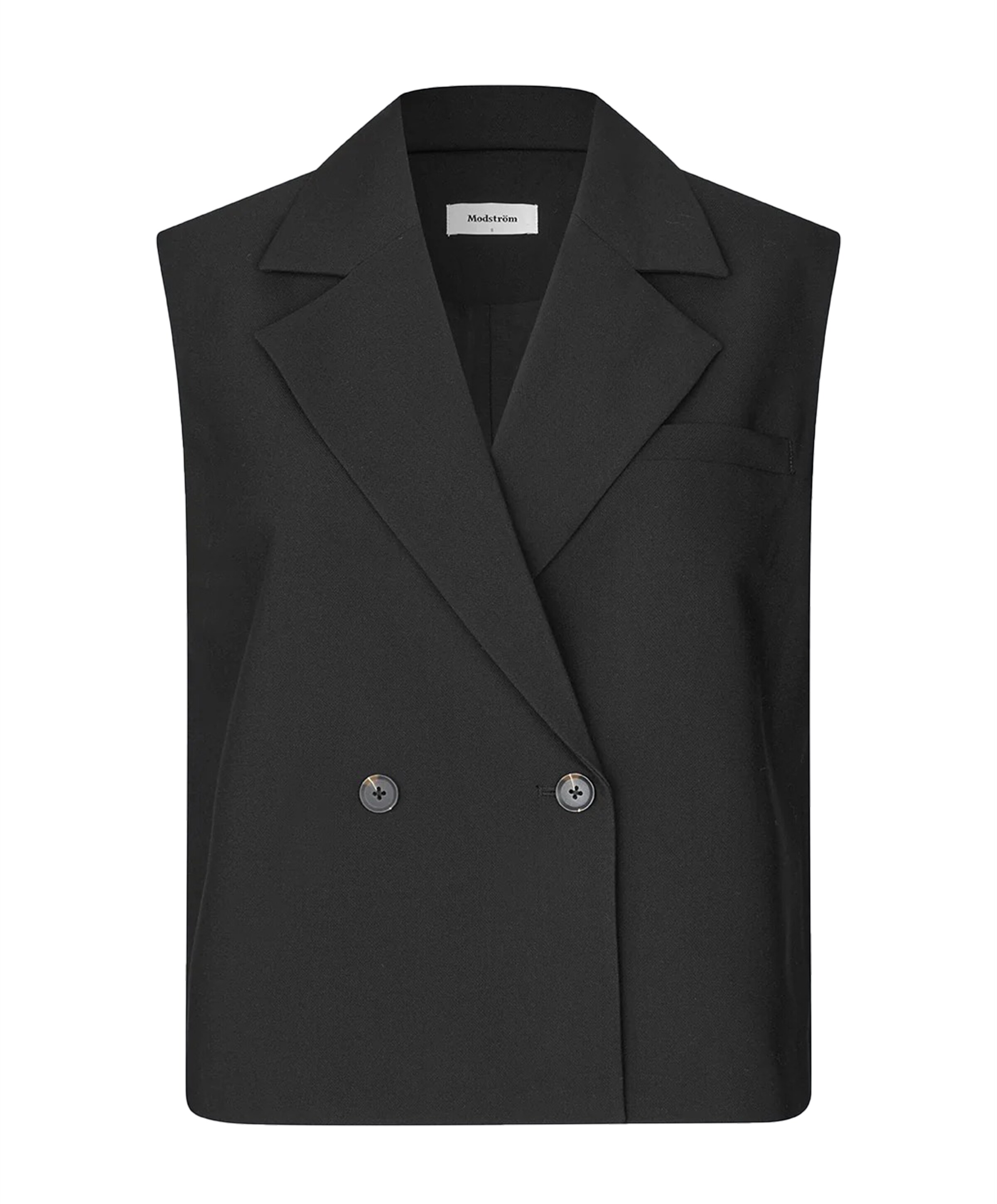 Dames gilet zwart