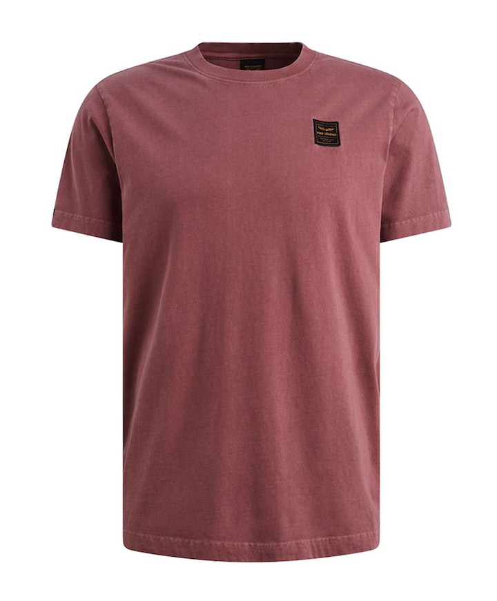 Heren t-shirt bordeaux