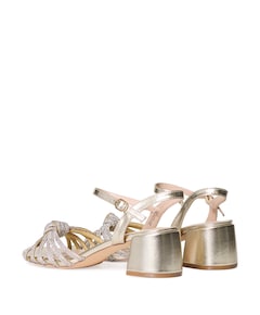 Zjilou dames sandalets goud