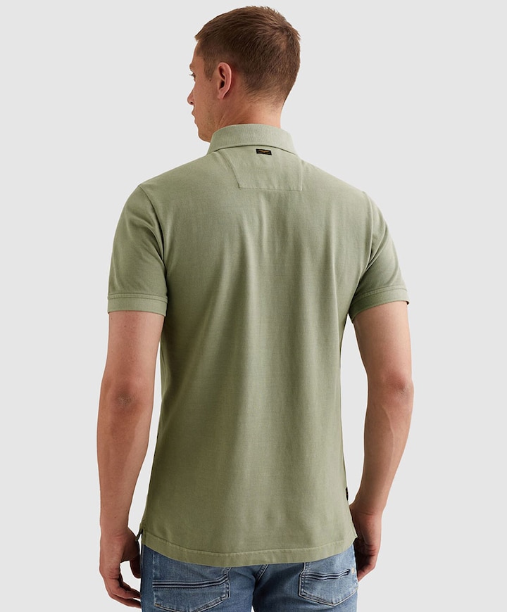 Heren polo groen