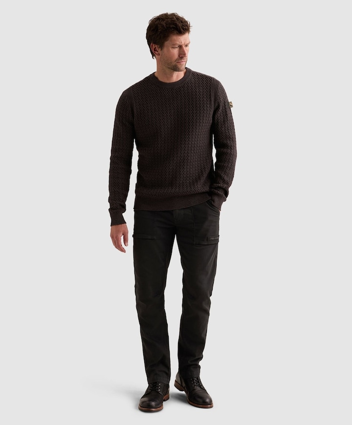 Heren trui bordeaux