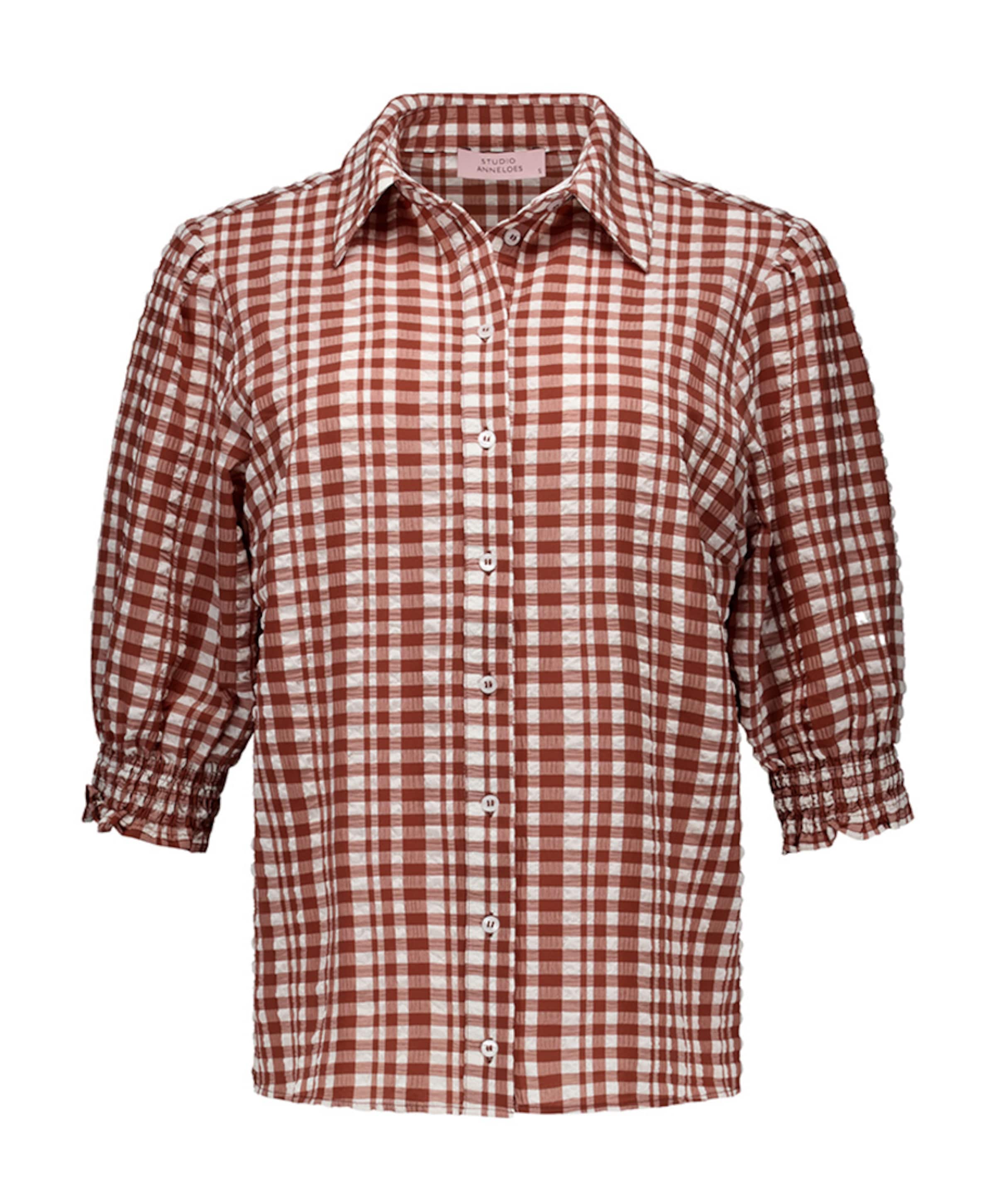 Dames blouse brique