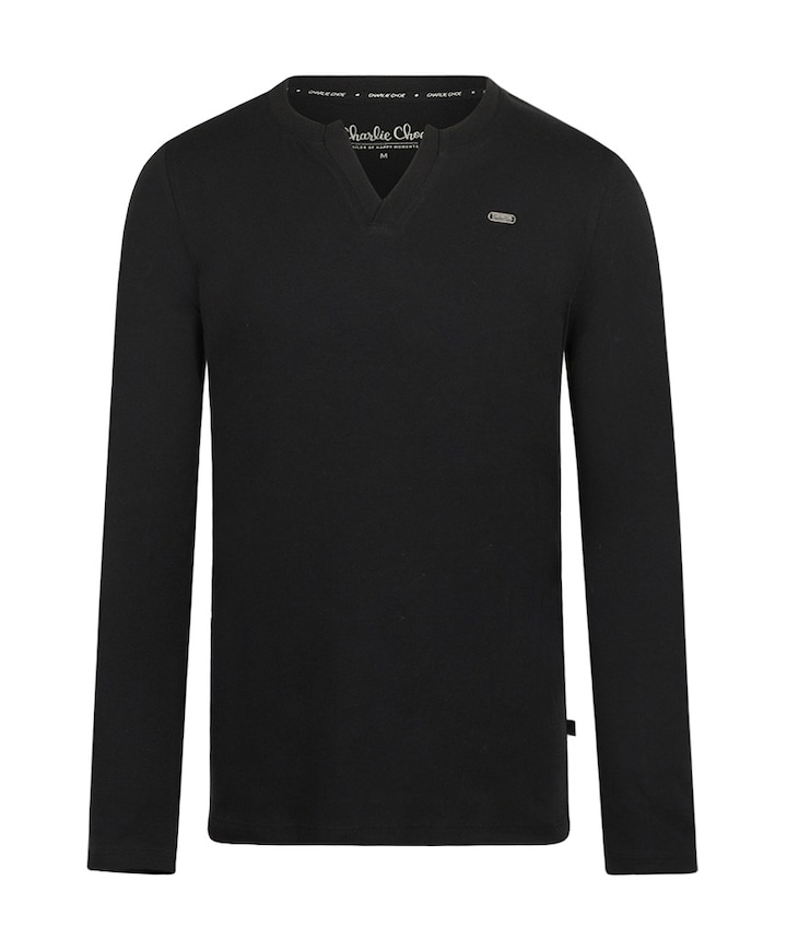 Dames pyjamatop zwart