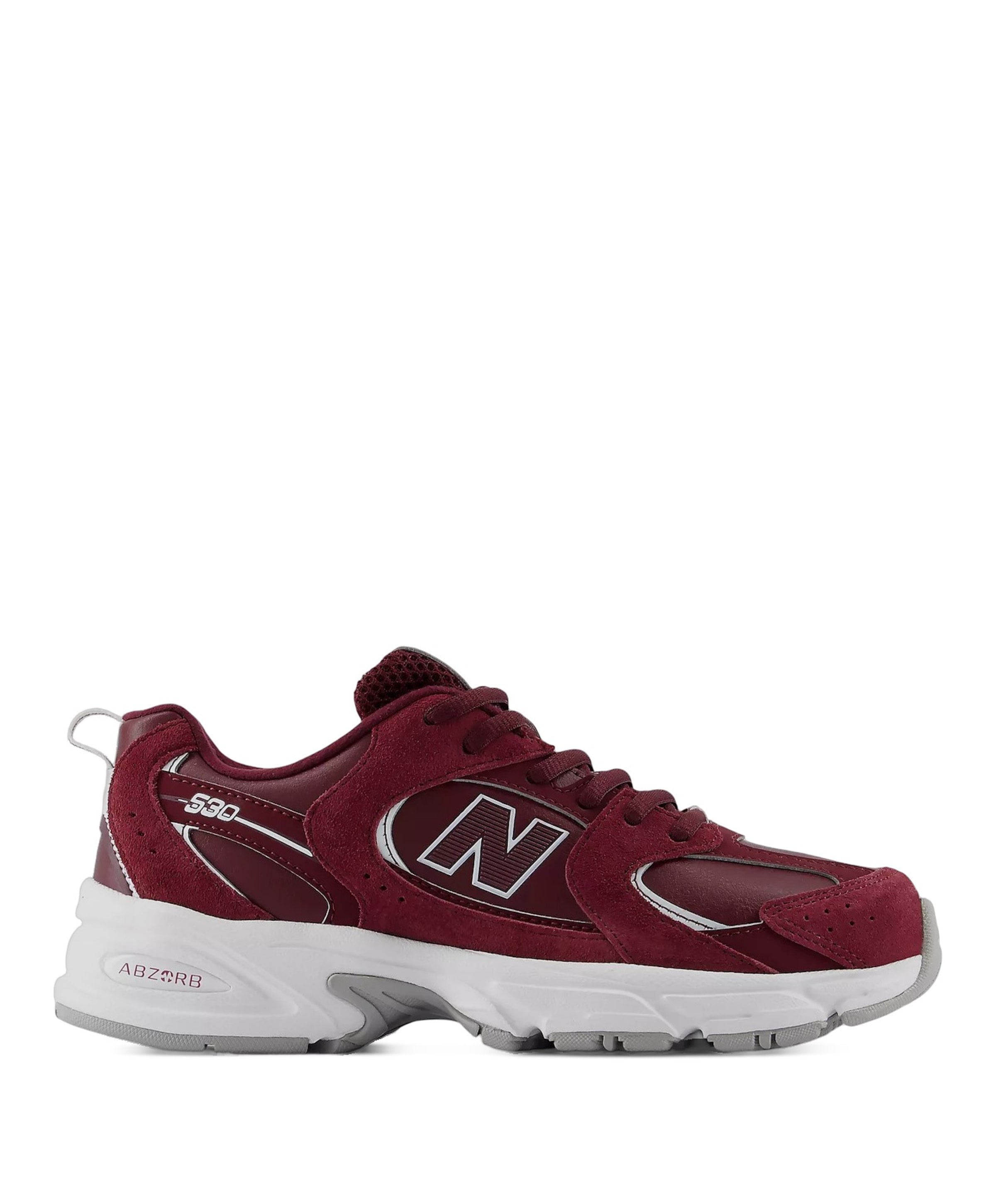 530 uniseks sneakers  bordeaux