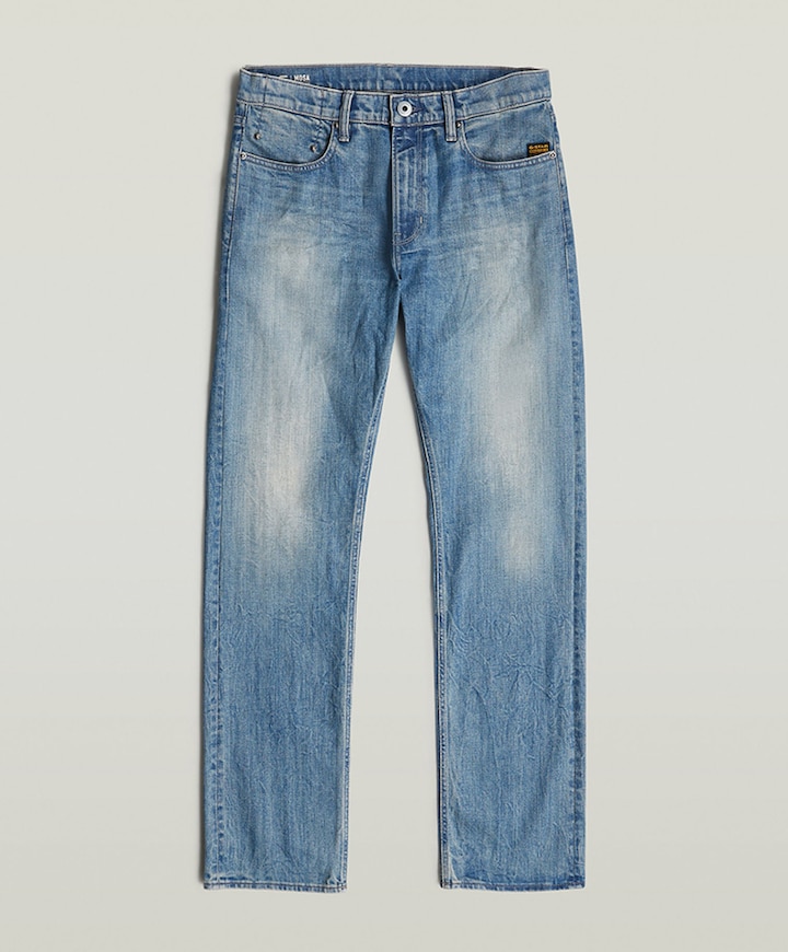 Mosa Straight heren jeans blauw