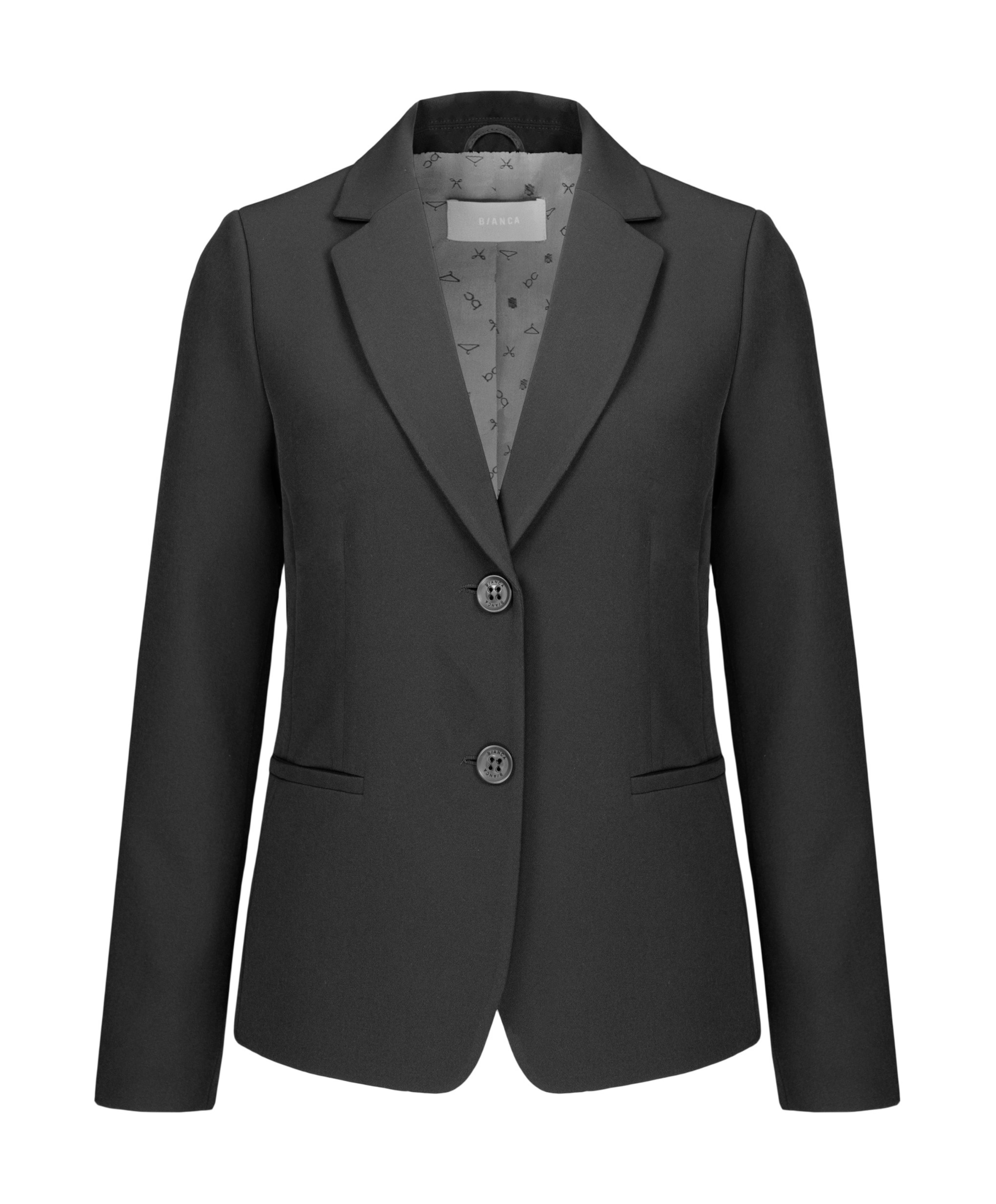 Dames blazer zwart