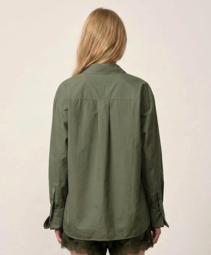 Dames blouse groen