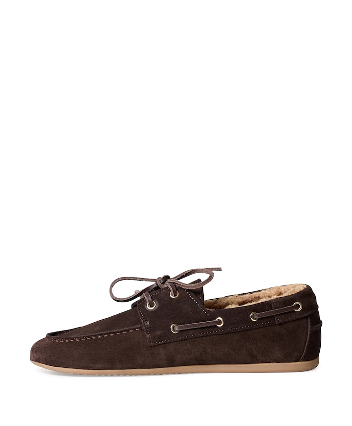 dames loafers bruin