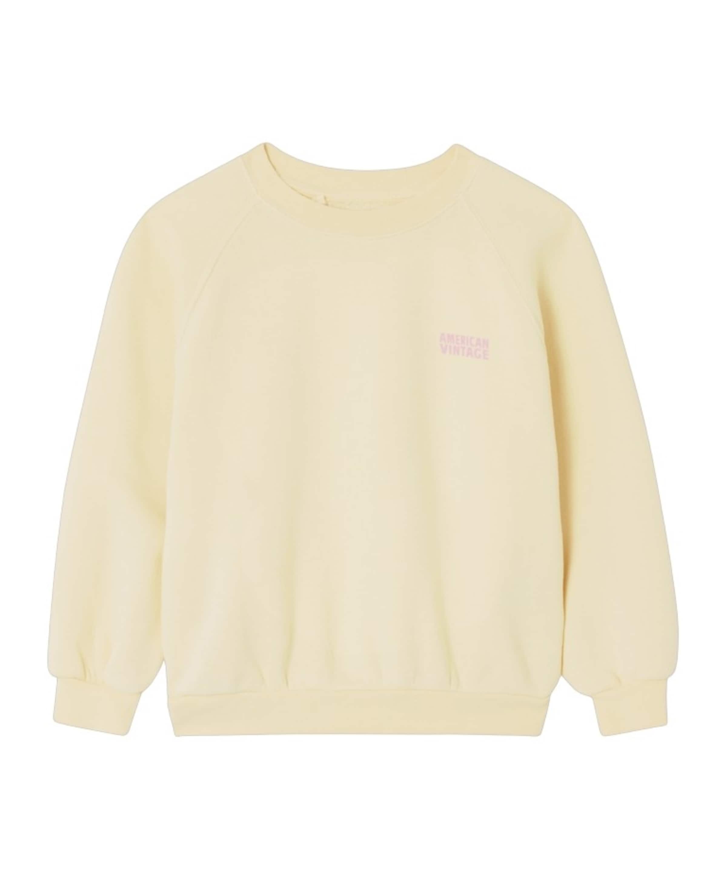 Uniseks sweater  geel
