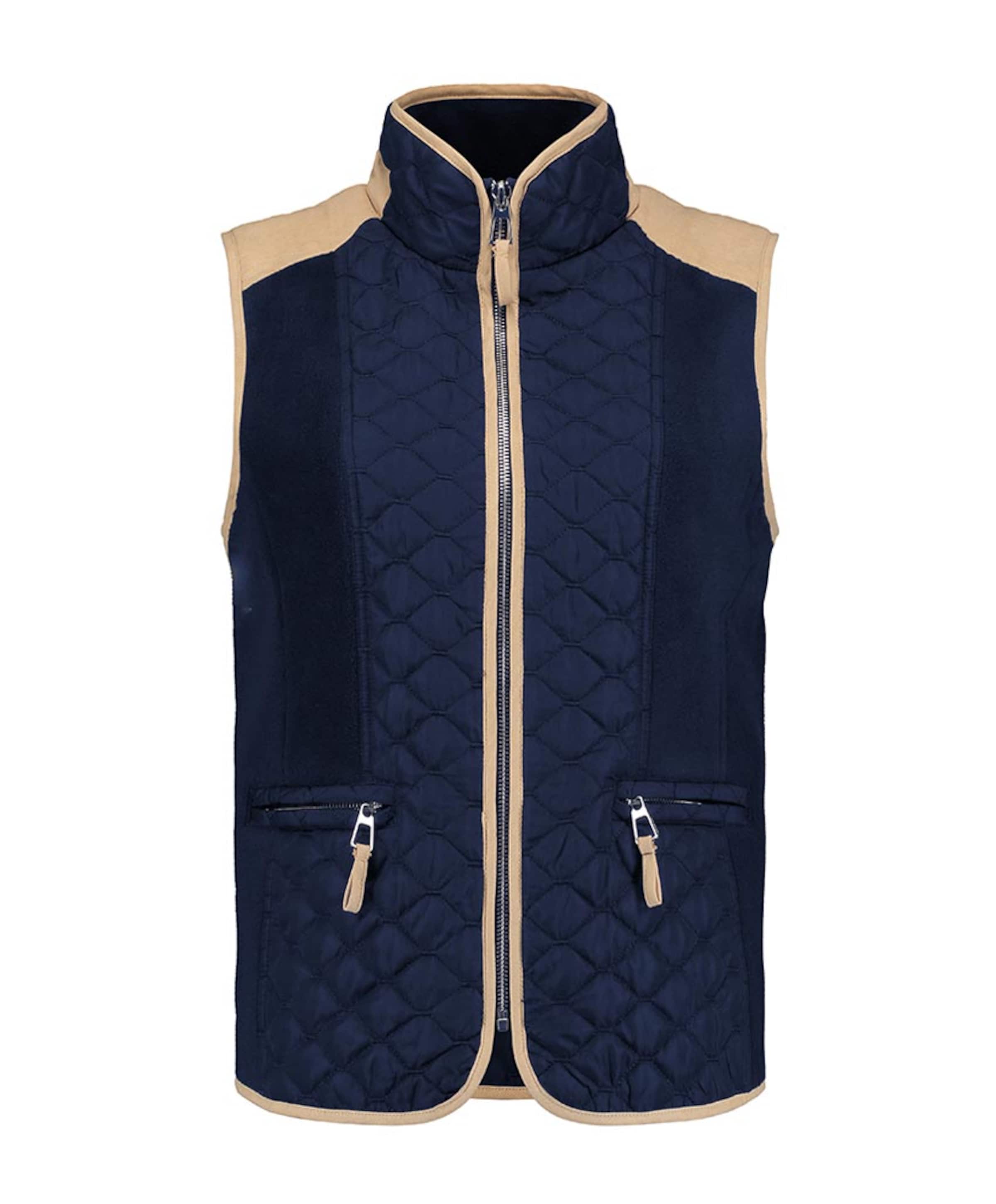 Dames gilet blauw
