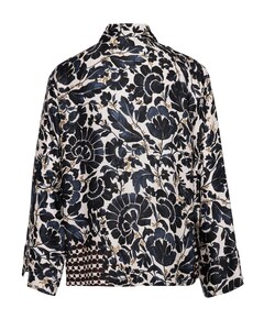 Dames blouse blauw