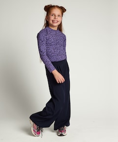 Little pantalon meisjes pantalon blauw
