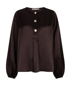 Dames blouse bruin