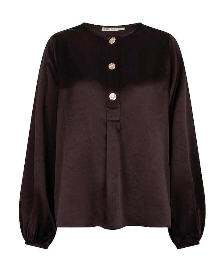 Dames blouse bruin