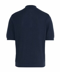 Heren polo blauw