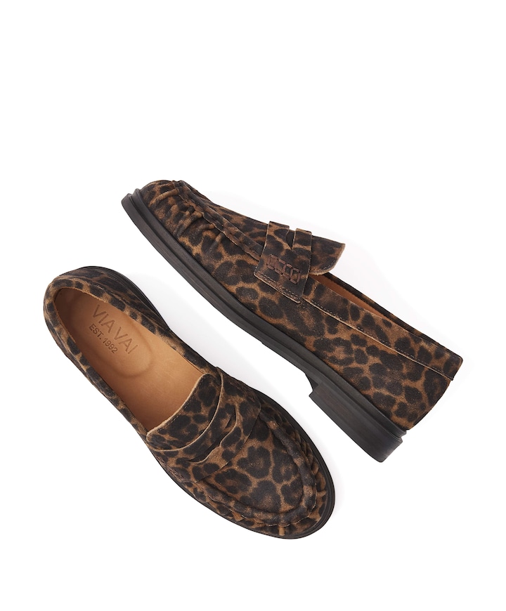 Fae Sarah dames loafers bruin