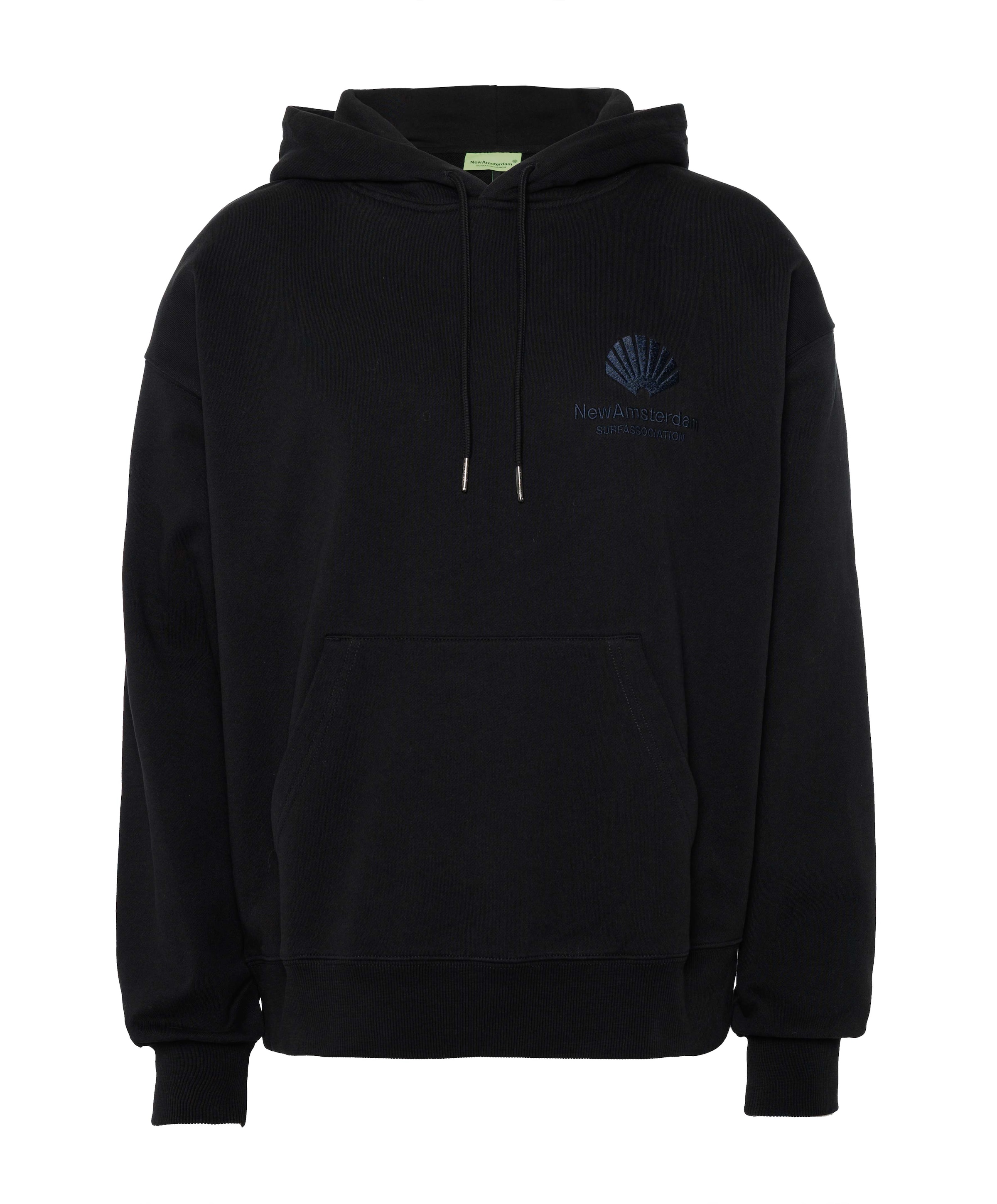 Heren hoodie zwart