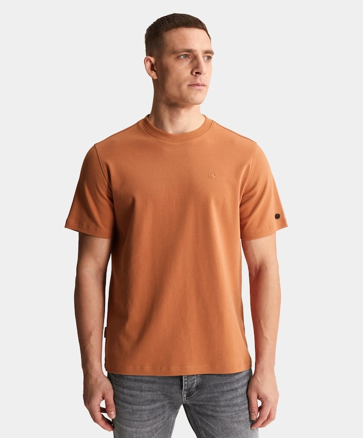 Heren T-shirt oranje