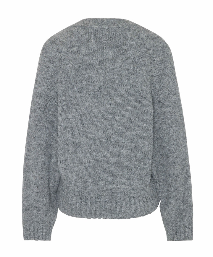 Dames vest grijs